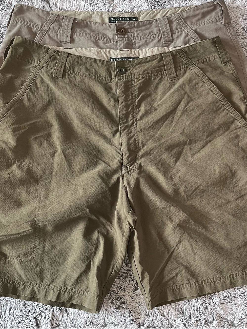 Royal Robins Nylon Travelwear shorts (2 pair) Men’s 34 - see description